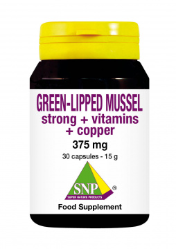 Green-lipped mussel strong + vitamins + copper