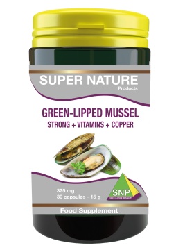 Green-lipped mussel strong + vitamins + copper