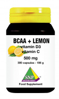 BCAA + Lemon + Vitamin D3 + Vitamin C - 300 caps