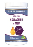 Collagen II + MSM   750 capsules-550 mg  MEGA PACK