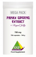 Panax Ginseng + Royal Jelly + Guarana  MEGA PACK